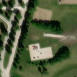 Steinbach Beach Volleyball Court — aerial view