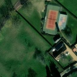 Volleyball Court — aerial view