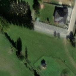 Volleyball Court near Roupov — aerial view