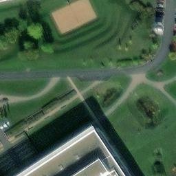 Beachvolleyball — aerial view