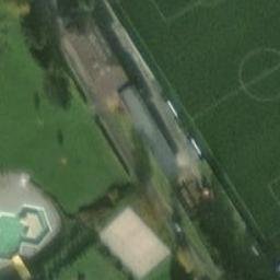 Sand Volleyball Court — aerial view