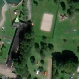 Mühlfeld Beach Volleyball Court — aerial view