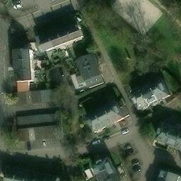 Sand Volleyball Court — aerial view