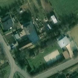 Volleyball Court near Nelešovice — aerial view