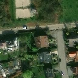 Sand Volleyball Court — aerial view