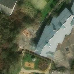 Volleyball Court — aerial view