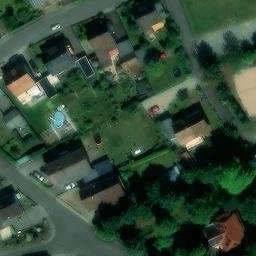 Sand Volleyball Court, Enkenbach-Alsenborn — aerial view