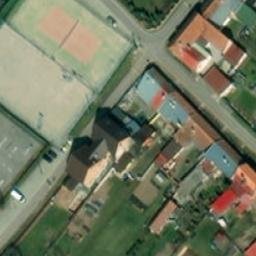 Volleyball Court — aerial view