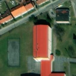 Volleyball Court — aerial view