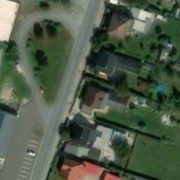 Sand Volleyball Court — aerial view