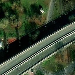Tartan Volleyball Court, Ludwigshafen am Rhein — aerial view