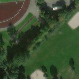 Sand Volleyball Court, Ramstein-Miesenbach — aerial view