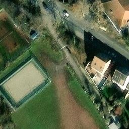 Ludwigshafen-Rheingönheim Beach Volleyball Court — aerial view