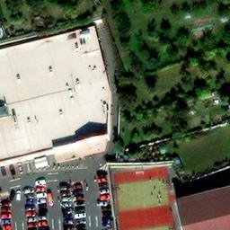 Volleyball Court — aerial view