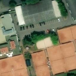 Dossenheim Beach Volleyball Court — aerial view