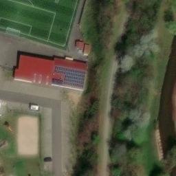 Sand Volleyball Court, Nanzdietschweiler — aerial view