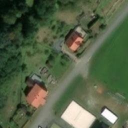 Volleyball Court — aerial view