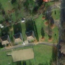Volleyball Court near Kotouň — aerial view