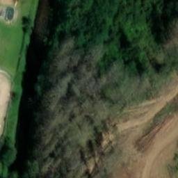 Grass Volleyball Court — aerial view