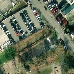 Neuhofen Beach Volleyball Court #3 — aerial view