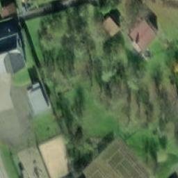 Sand Volleyball Court — aerial view