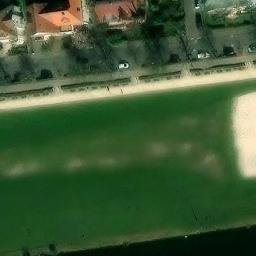 Neuenheim Beach Volleyball Court #1 — aerial view