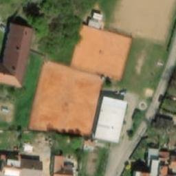 Volleyball Court — aerial view