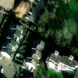 Volleyball Court, Brühl — aerial view