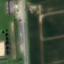 Sand Volleyball Court — aerial view