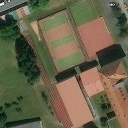 Volleyball Court — aerial view