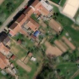 Volleyball Court — aerial view