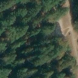 Hope Beach Volleyball Court #1 — aerial view