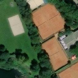 Beachvolleyball — aerial view