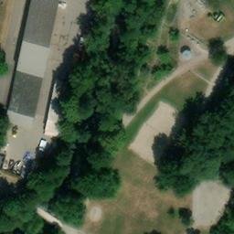 Mosbach Beach Volleyball Court — aerial view