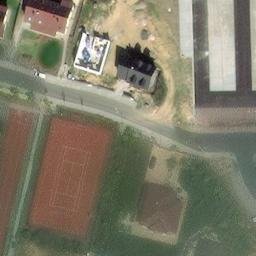 Volleyball Court — aerial view