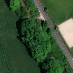 Sand Volleyball Court, Nürnberg — aerial view