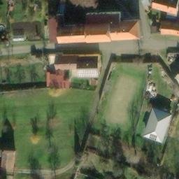Volleyball Court — aerial view