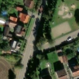 Volleyball Court near Svatonice — aerial view