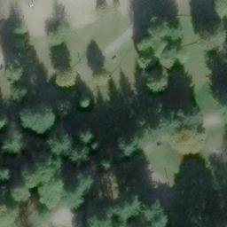 Anmore Beach Volleyball Court — aerial view