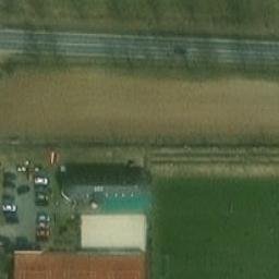 Sand Volleyball Court, Lipůvka — aerial view