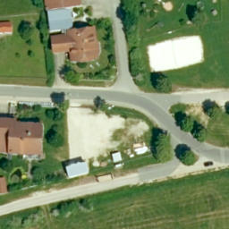 Sand Volleyball Court, Berg b.Neumarkt i.d.OPf. — aerial view