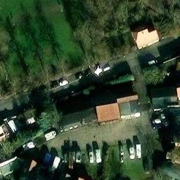 Volleyball Court, Speyer — aerial view