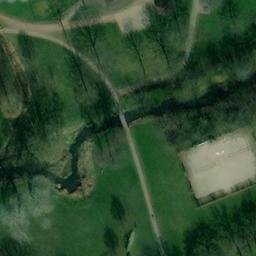 Volleyball Court, Quierschied — aerial view