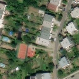 Volleyball Court near Kroměříž — aerial view