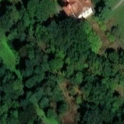 Grass Volleyball Court — aerial view