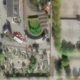 Hastings-Sunrise Beach Volleyball Court — aerial view