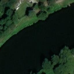 Volleyball Court near Bechyně — aerial view