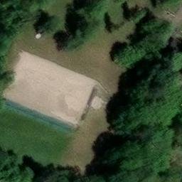 Sand Volleyball Court, Wadgassen — aerial view