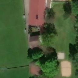 Sand Volleyball Court, Allersberg — aerial view