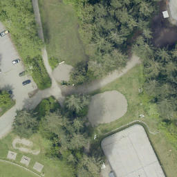 Dartmoor Beach Volleyball Court — aerial view